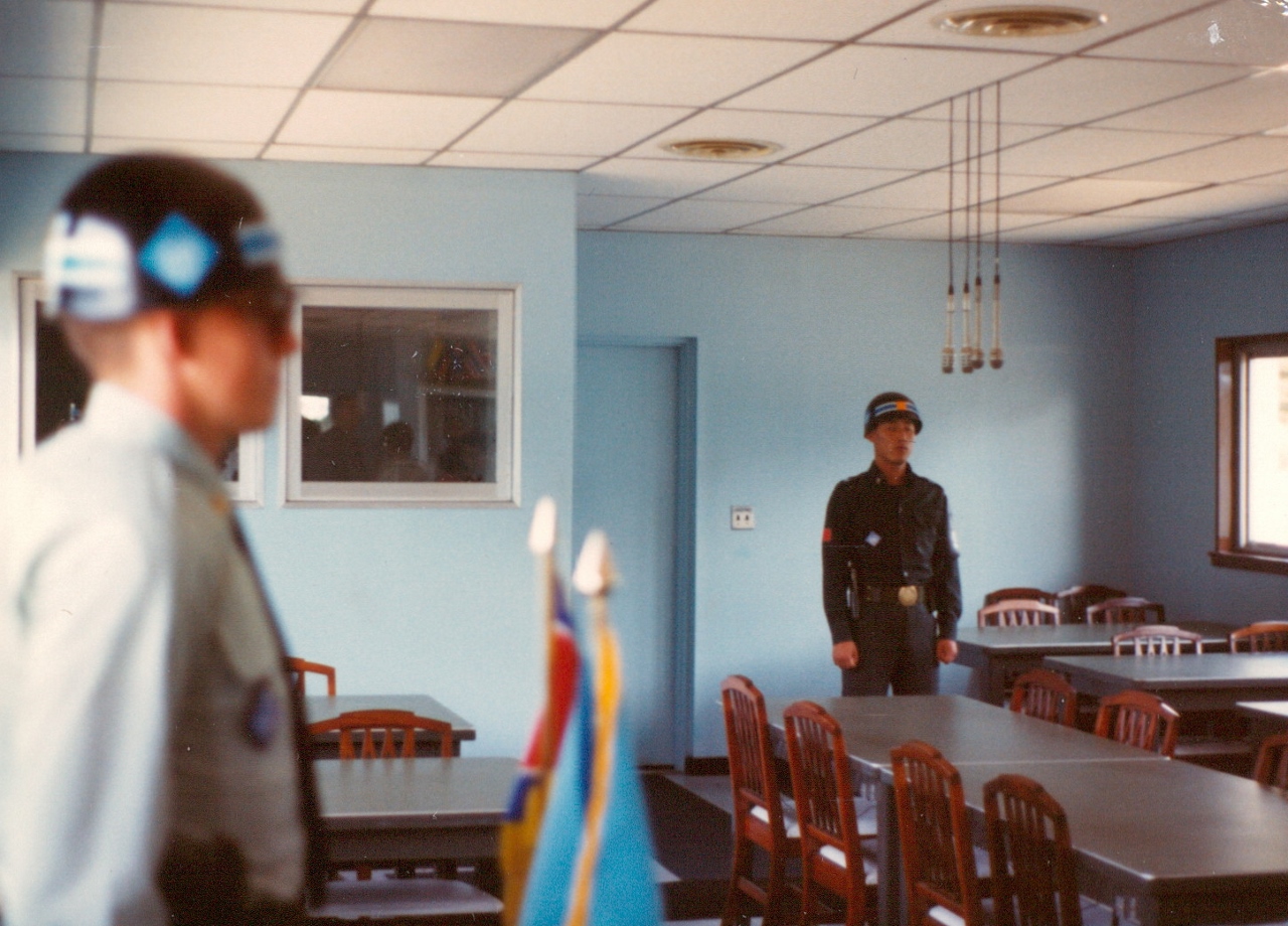MAC Conference Room North Korea DMZ 1989