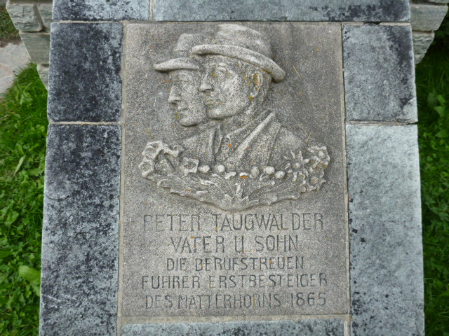 Peter taugwalder zermatt switzerland aug 2014