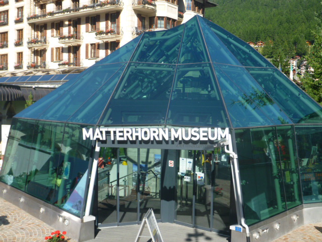 matterhorn museum zermatt switzerland aug 2014