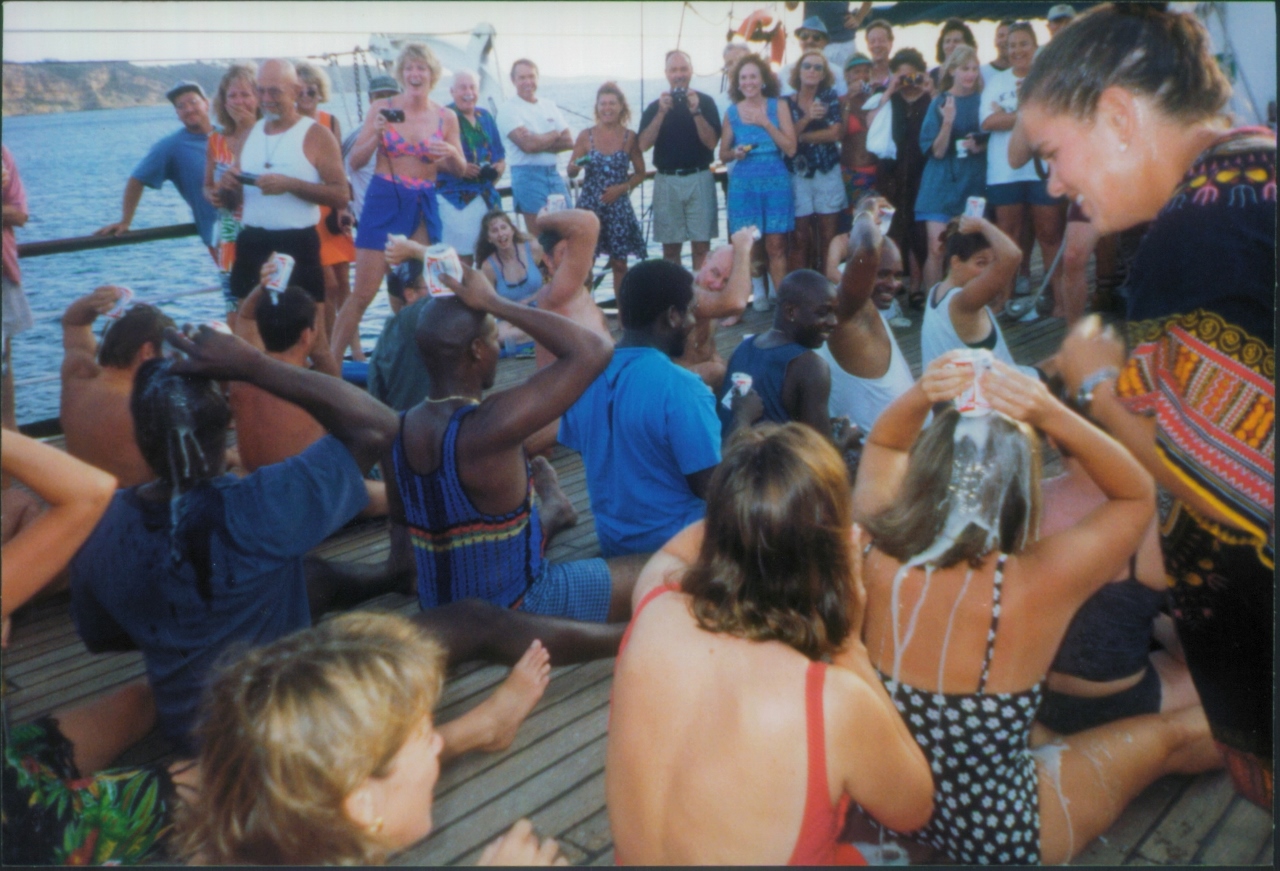 drinking games windjammer polynesia caribbean 1999