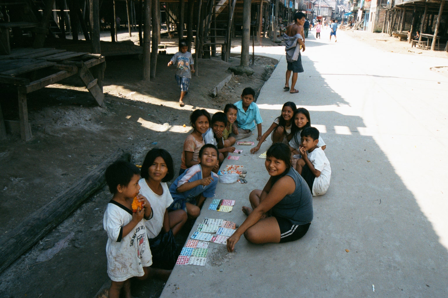 Kids in Iquitos, Peru - Feb 2002