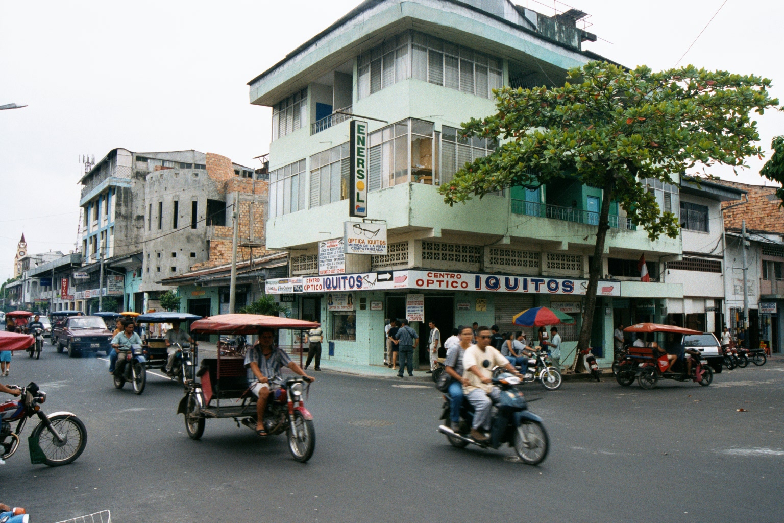 Iquitos, Peru -  plaza  Feb 2002