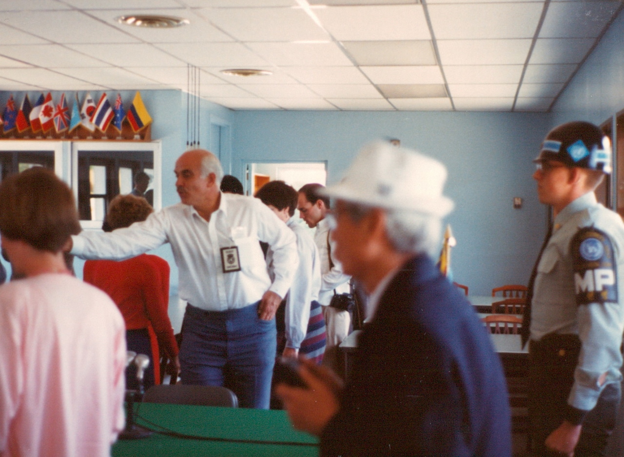 MAC Conference Room North Korea DMZ 1989