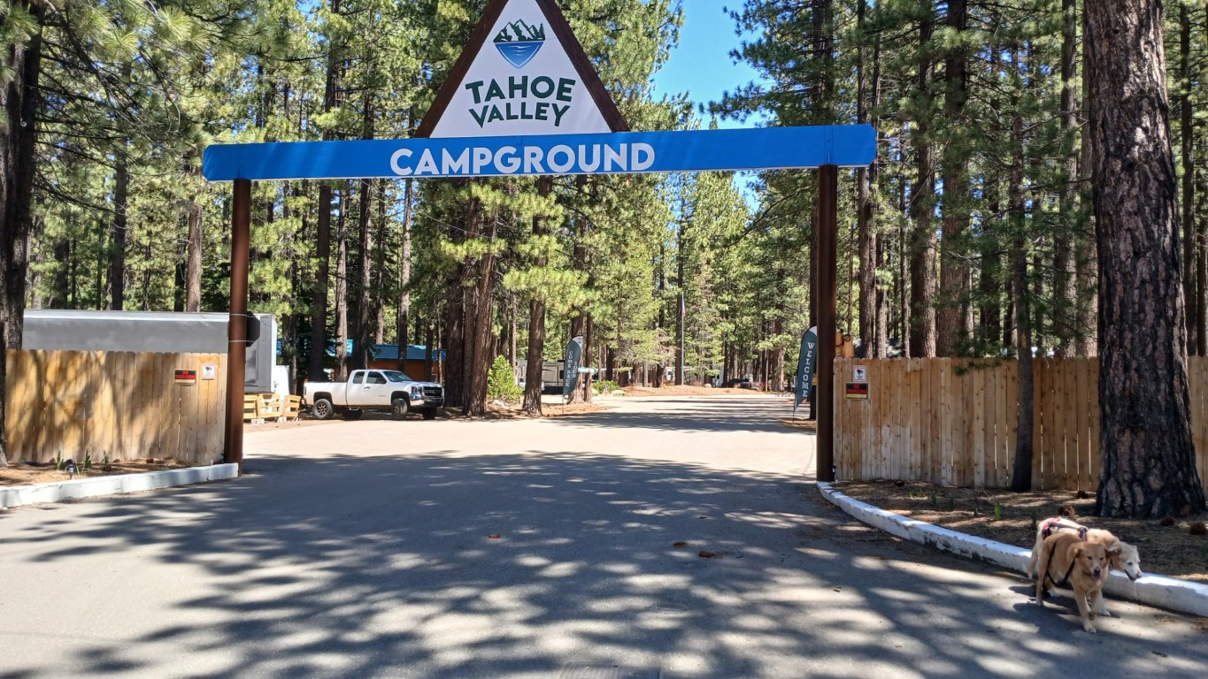 Tahoe Valley Campground CA - May 2025
