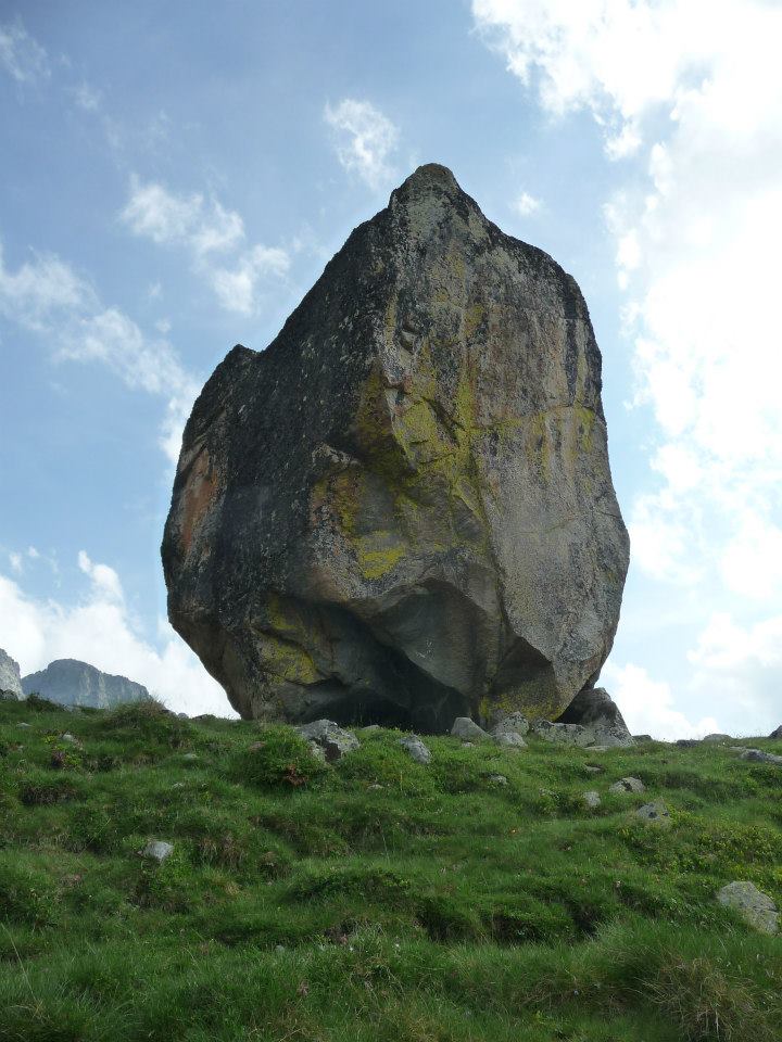 Giant Rock Trekking Carros de Foc Pyrenees Spain Jul 2013