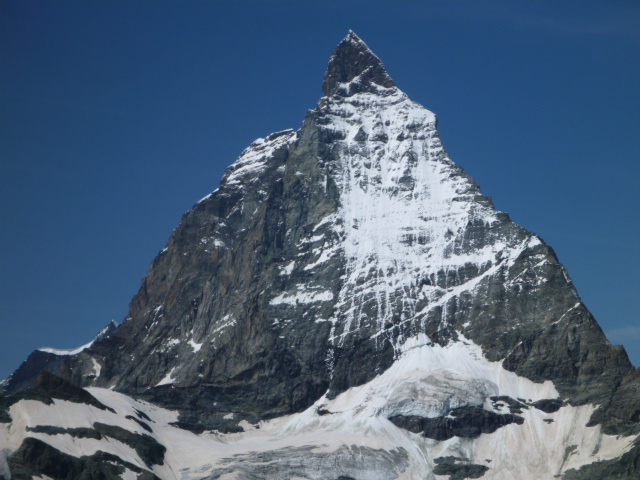 matterhorn moountain zermatt switzerland aug 2014