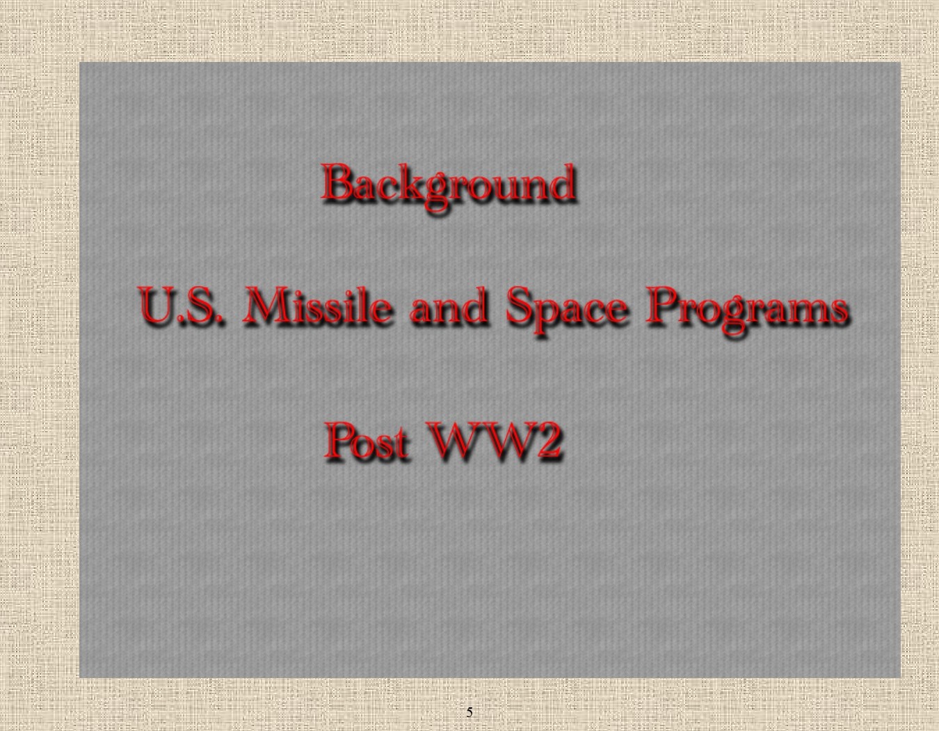 Rocket Science - An engineers experiences with the us space program