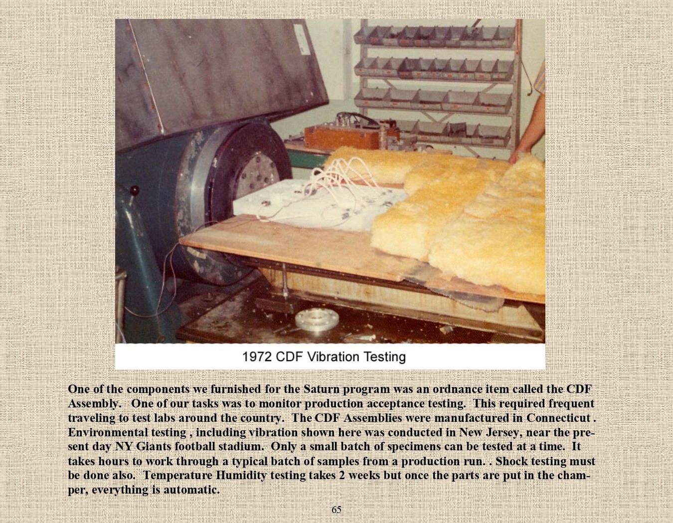 Rocket Science - An engineers experiences with the us space program