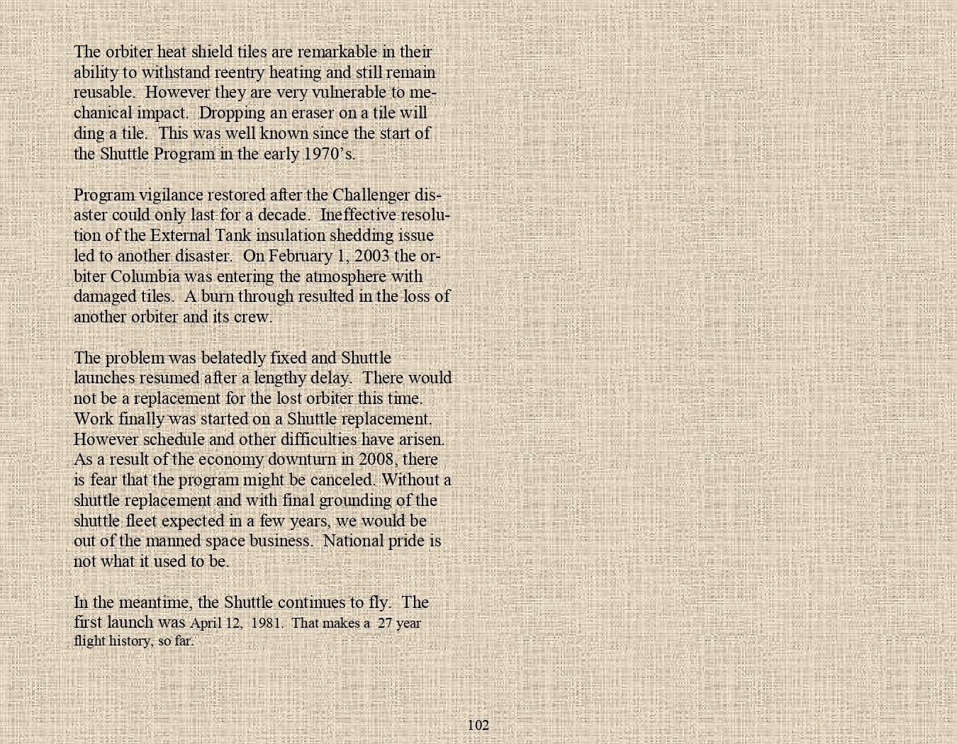 Rocket Science - An engineers experiences with the us space program