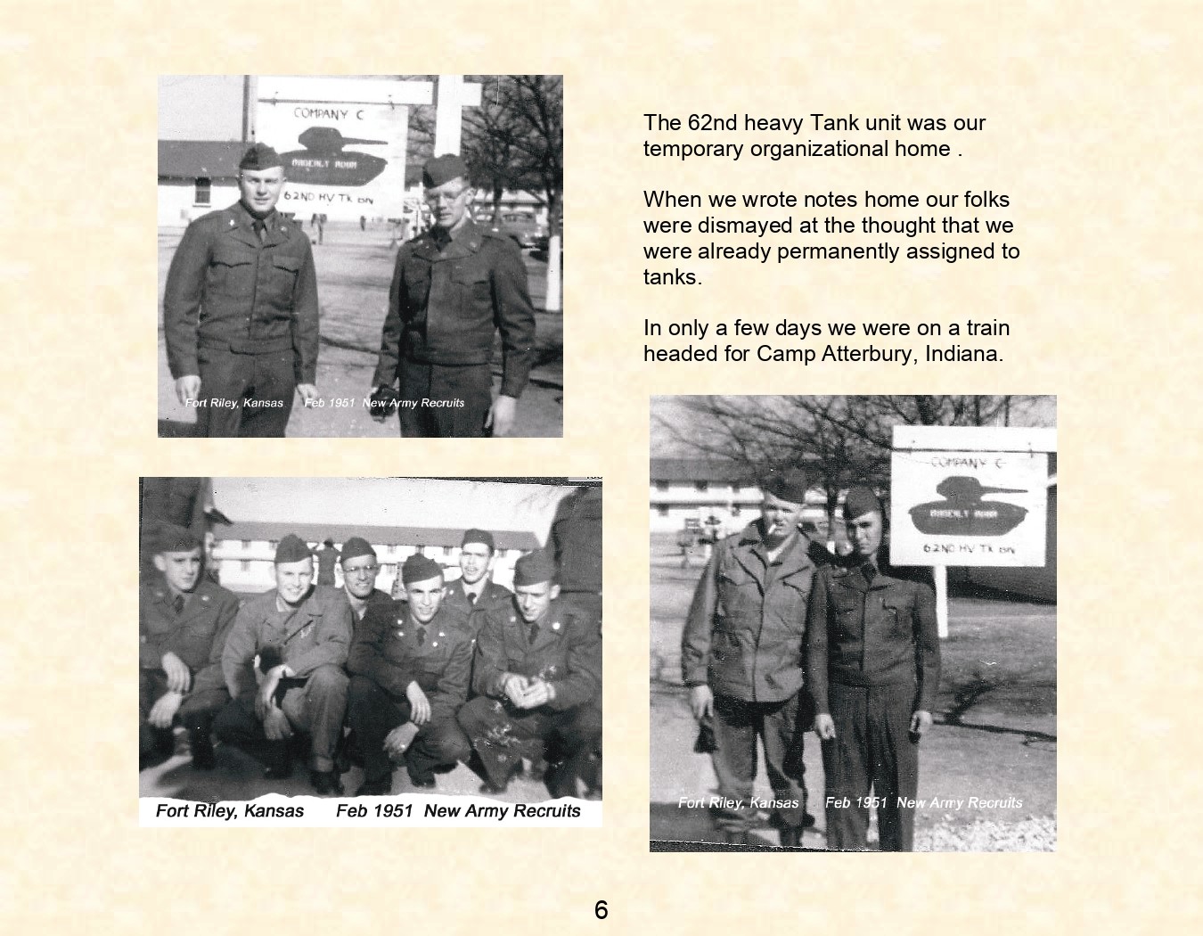 Camp Atturbury Indiana 1951