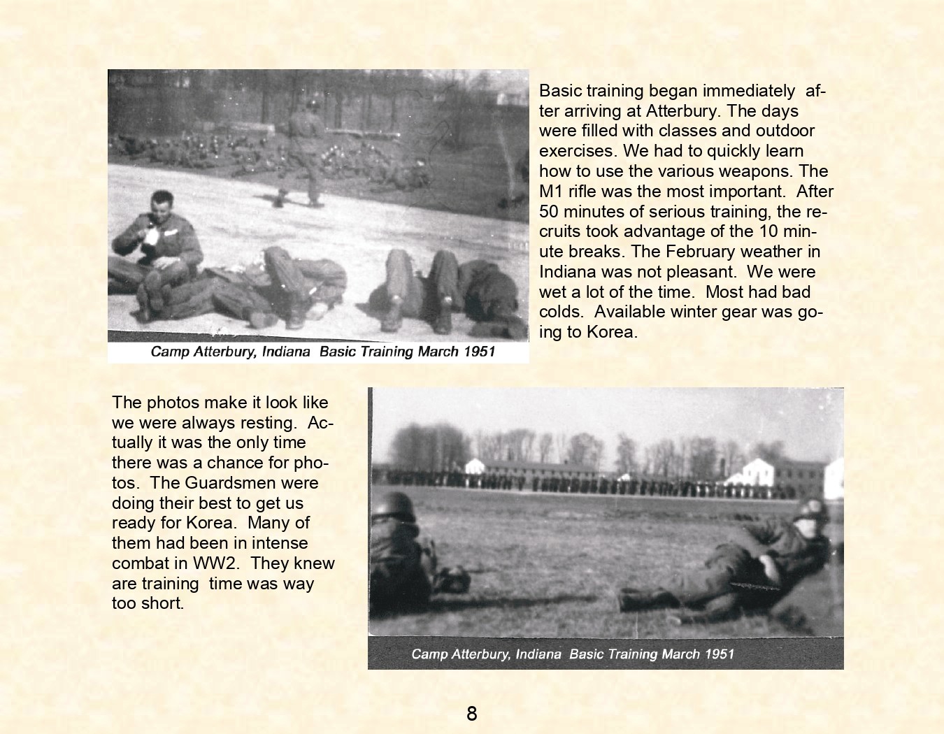 Camp Atturbury Indiana 1951