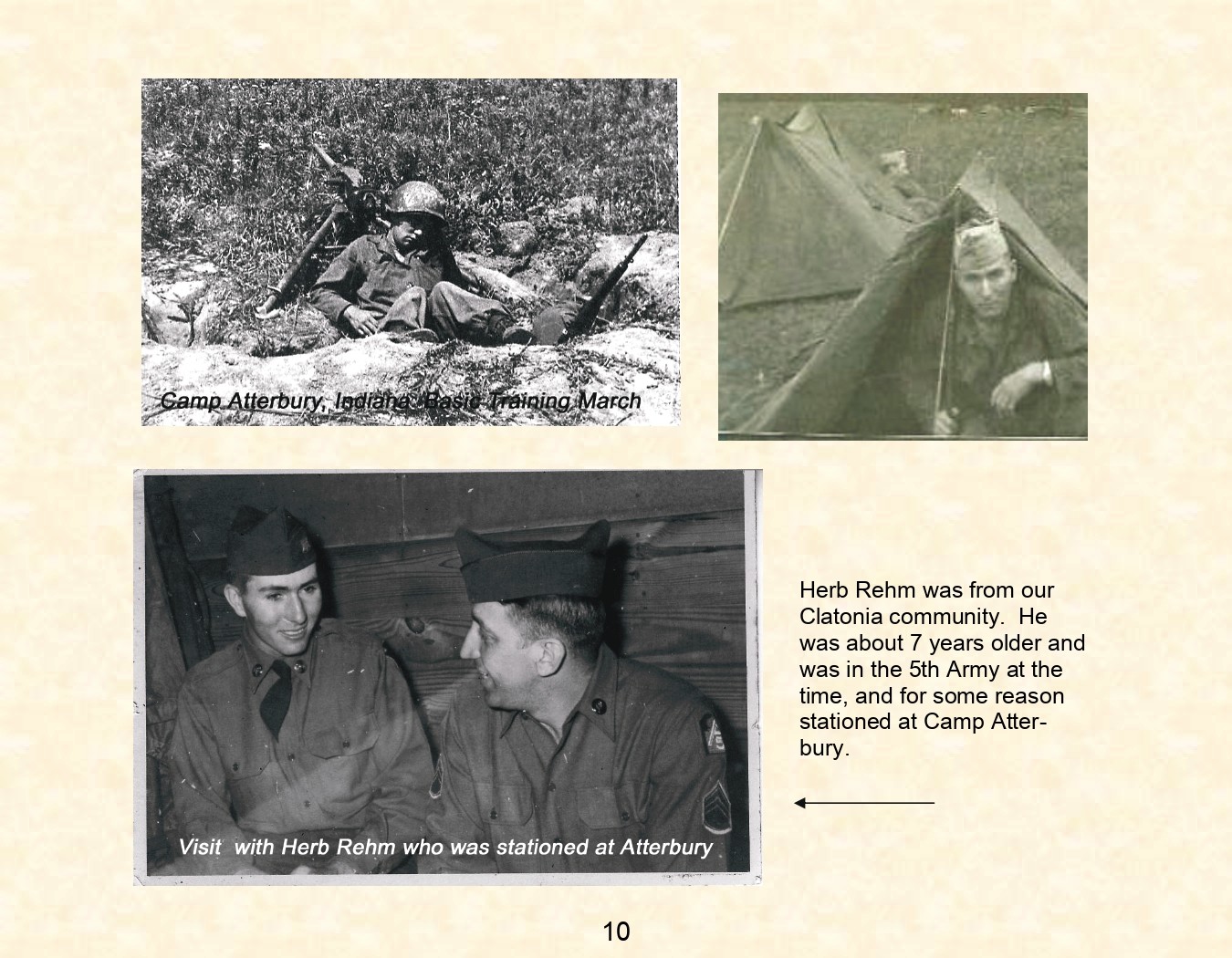 Camp Atturbury Indiana 1951