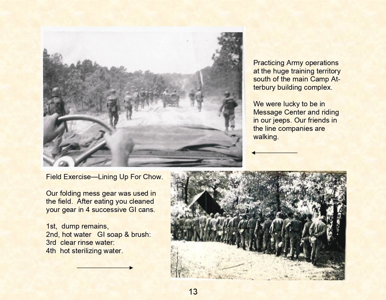 Ray Duchesneau - Camp Atturbury Indiana 1951