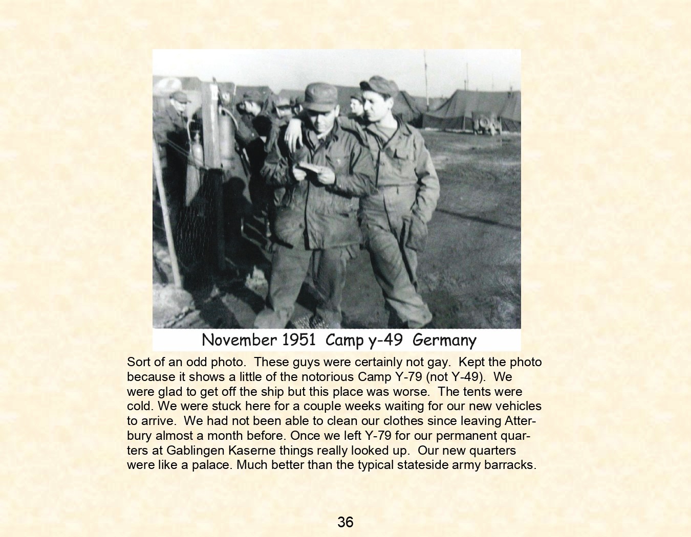 US Army Days Europe 1951-1953