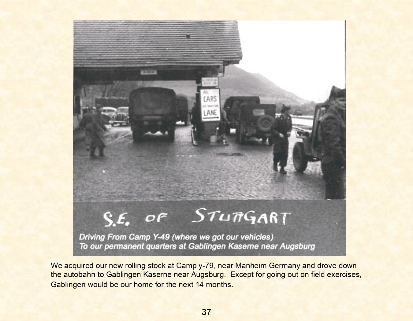 US Army Days Europe 1951-1953