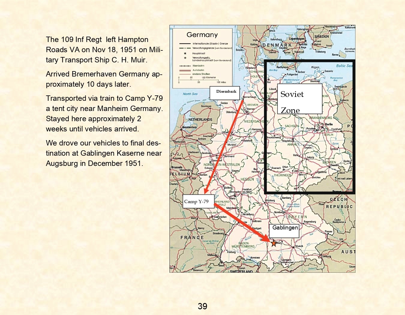 US Army Days Europe 1951-1953