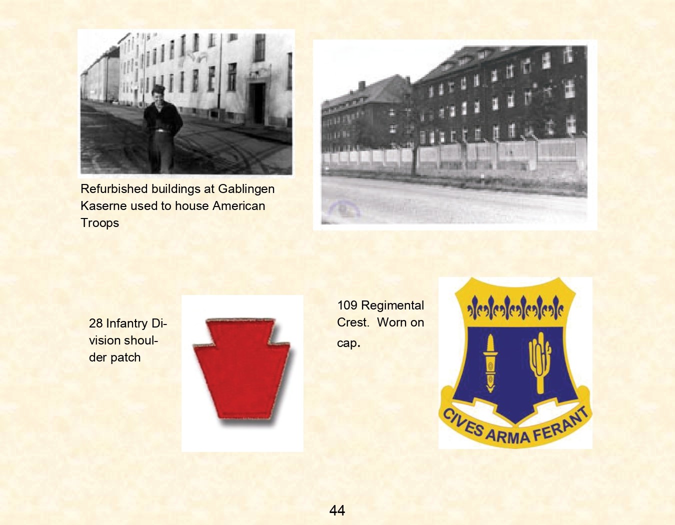 mess hall in gablingen kaserne germany 1952