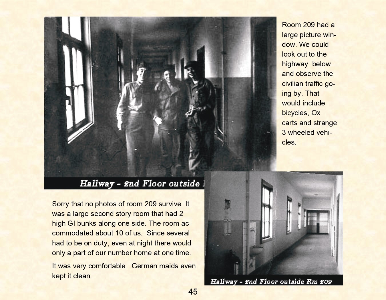 mess hall in gablingen kaserne germany 1952