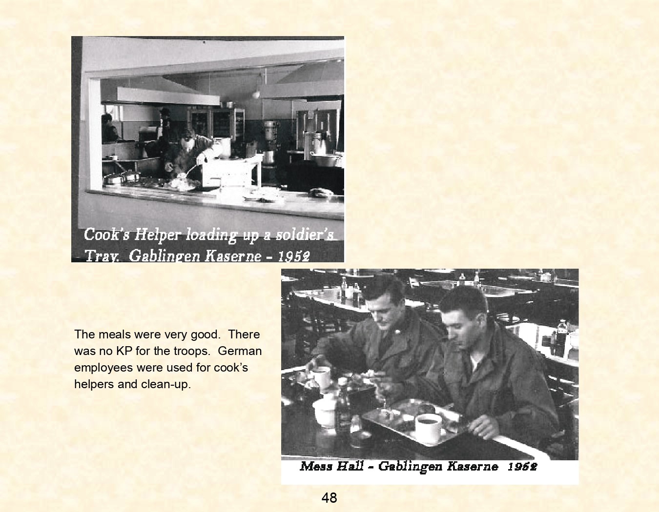 US Army Days Europe 1951-1953