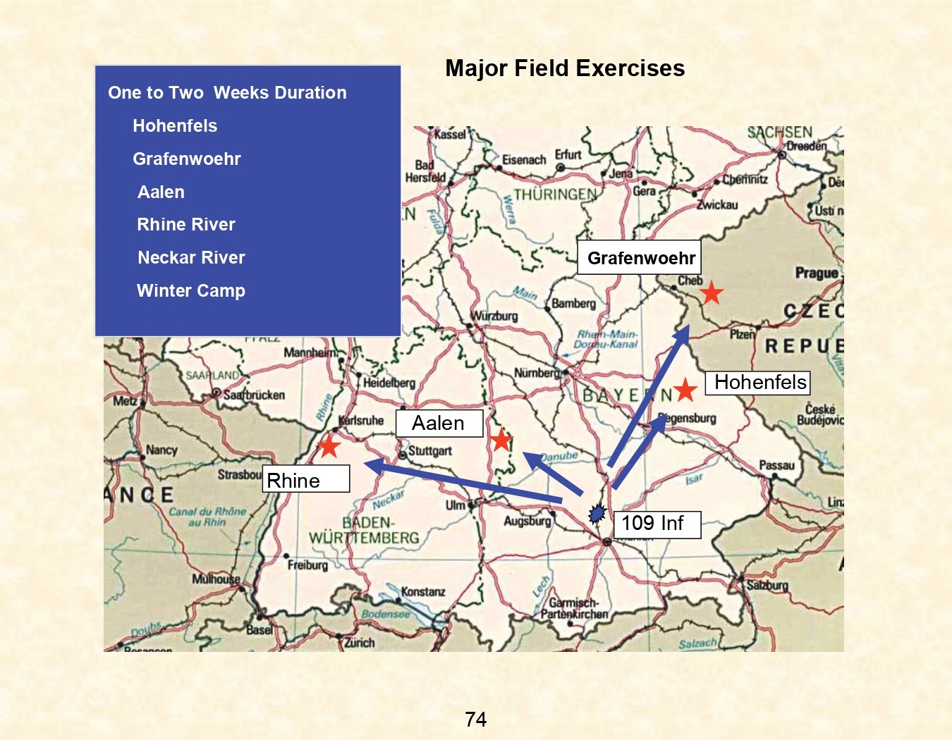 US Army Days Europe 1951-1953