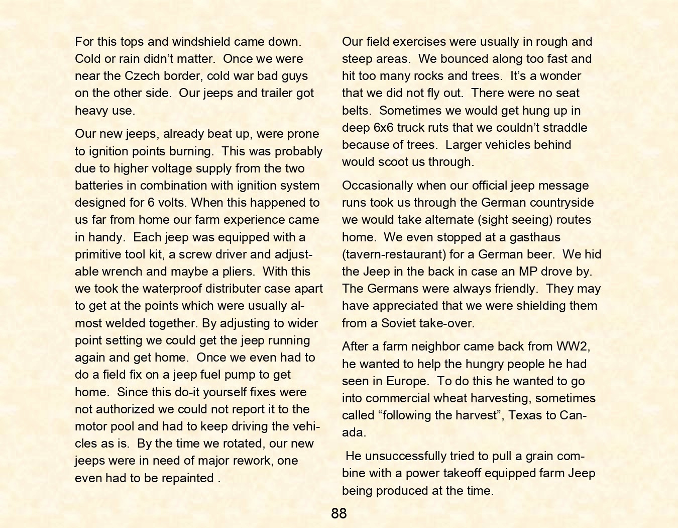 US Army Days Europe 1951-1953