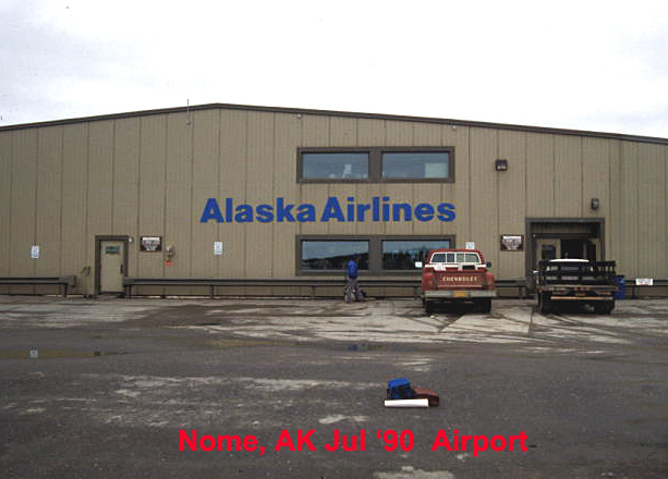 alaska range from air nome alaska 1990