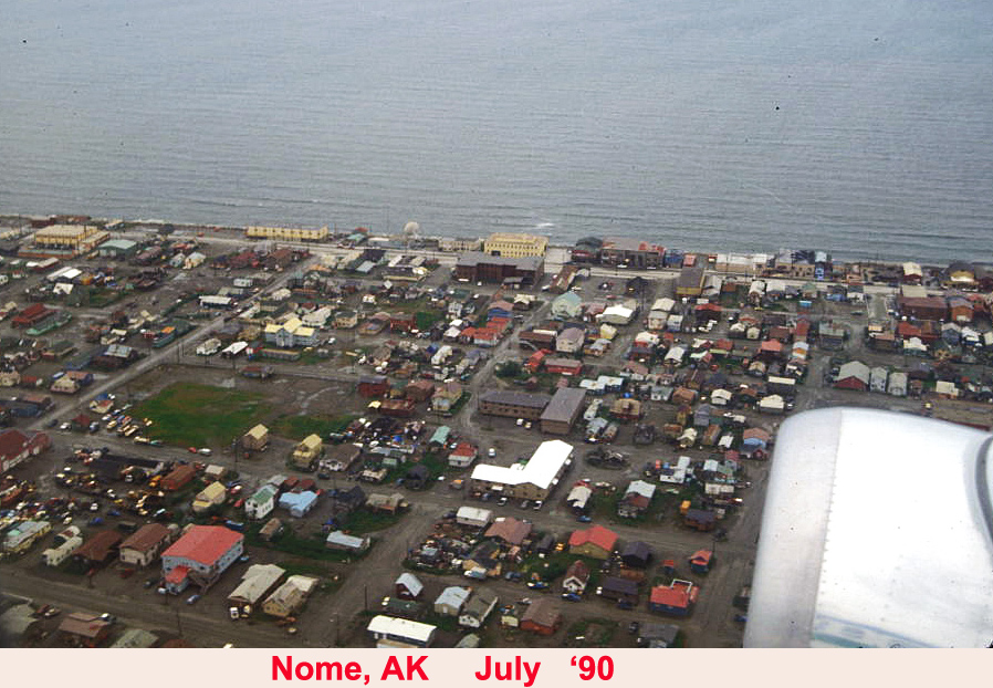 nome from air nome alaska 1990