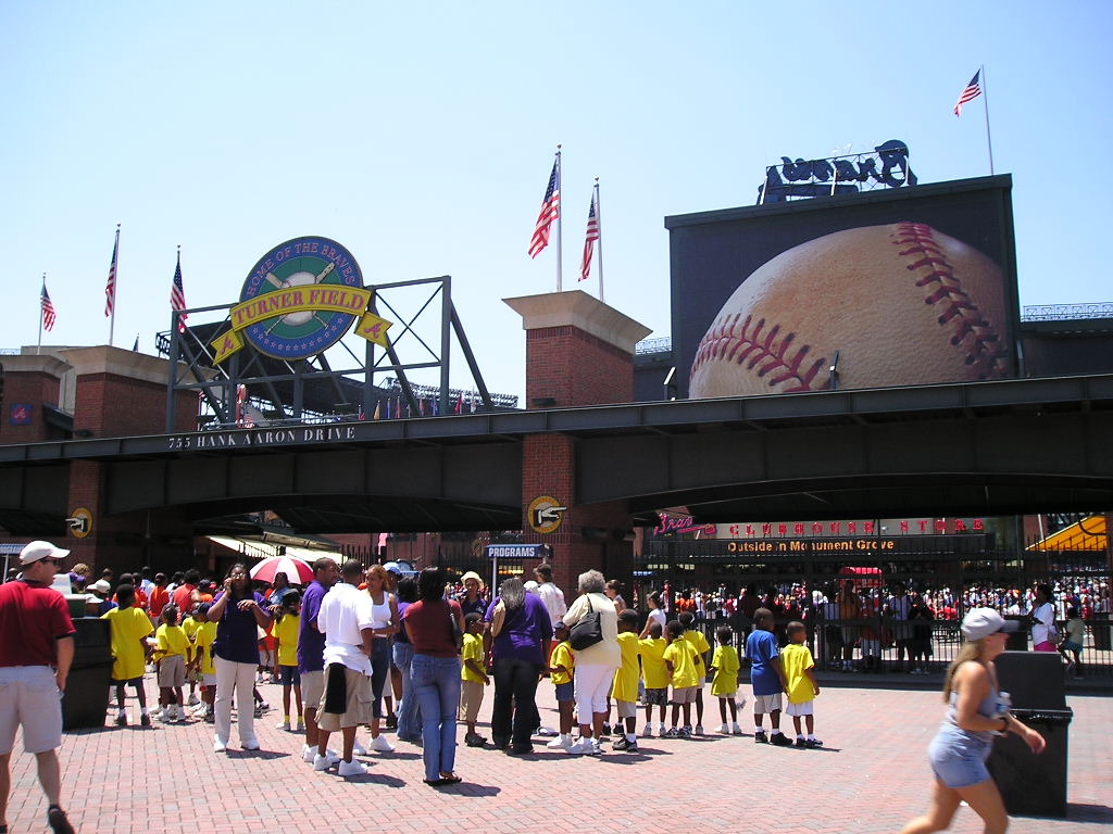 atlanta braves turner field - jul 2003