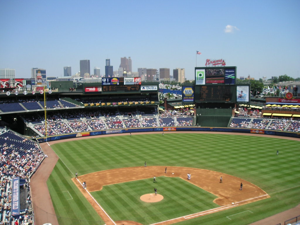 atlanta braves turner field - jul 2003