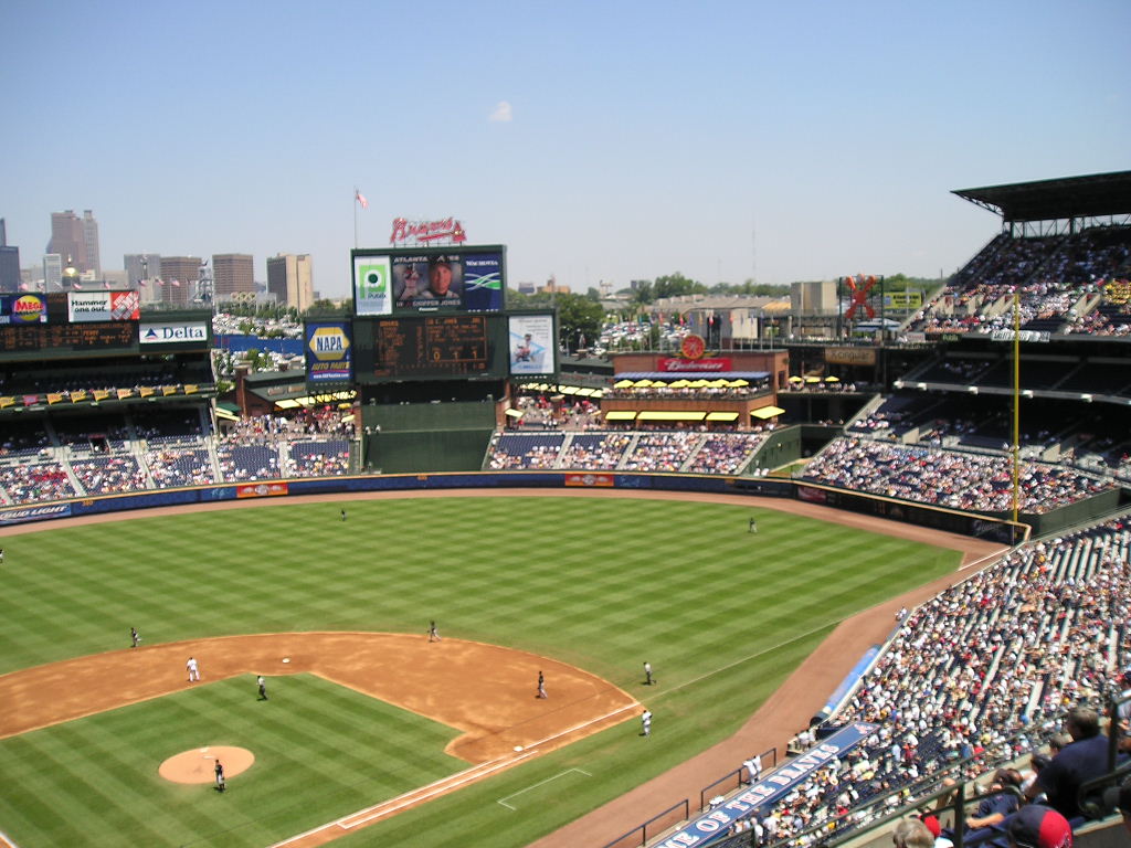 atlanta braves turner field - jul 2003