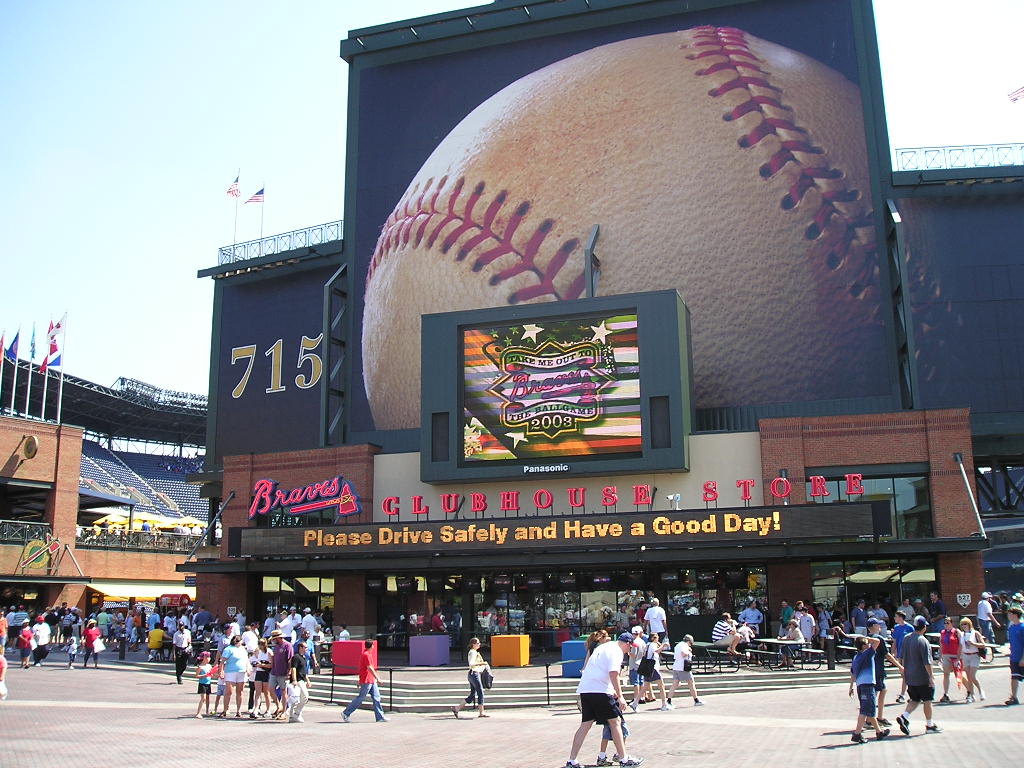 atlanta braves turner field - jul 2003