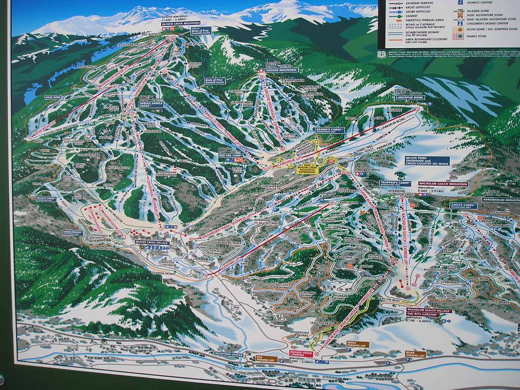 Beaver Creek Ski Resort Colorado - Mar 2005