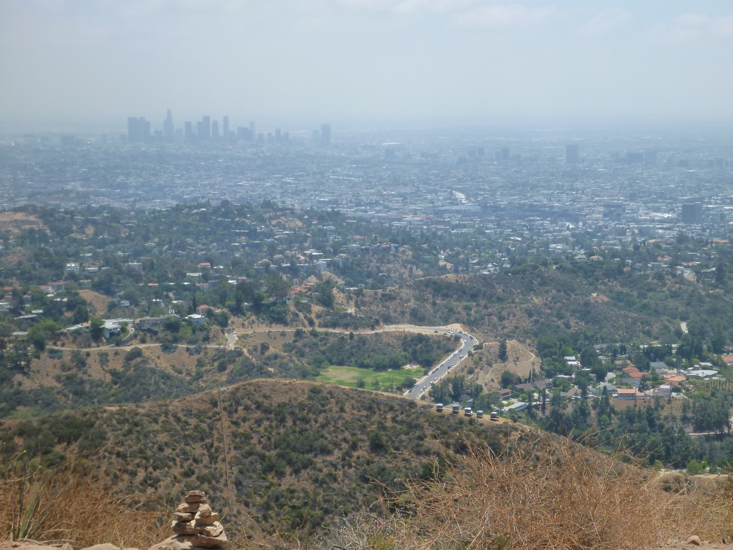 Hike to Hollywood Sign - Los Angeles California - May 2016