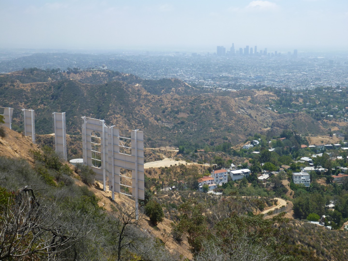 Hike to Hollywood Sign - Los Angeles California - May 2016