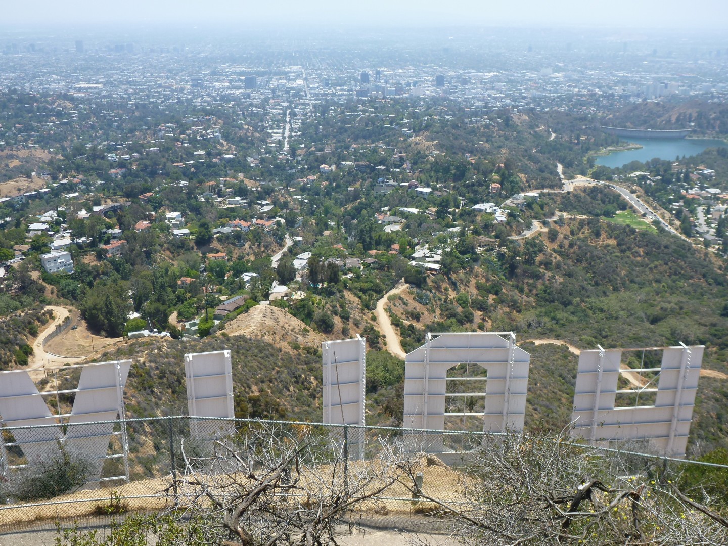 Hike to Hollywood Sign - Los Angeles California - May 2016
