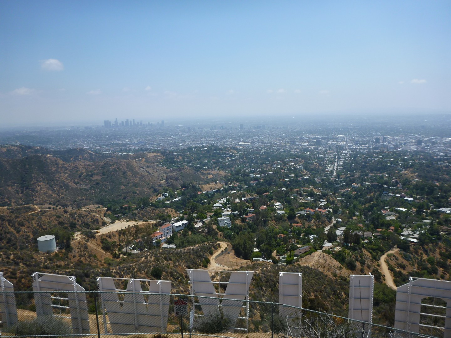 Hike to Hollywood Sign - Los Angeles California - May 2016