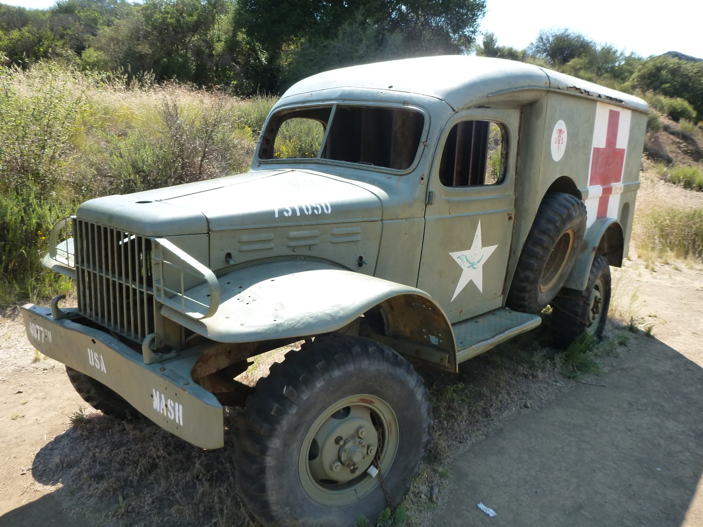 Mash tv show outdoor set - malibu creek state park - california - May 2016