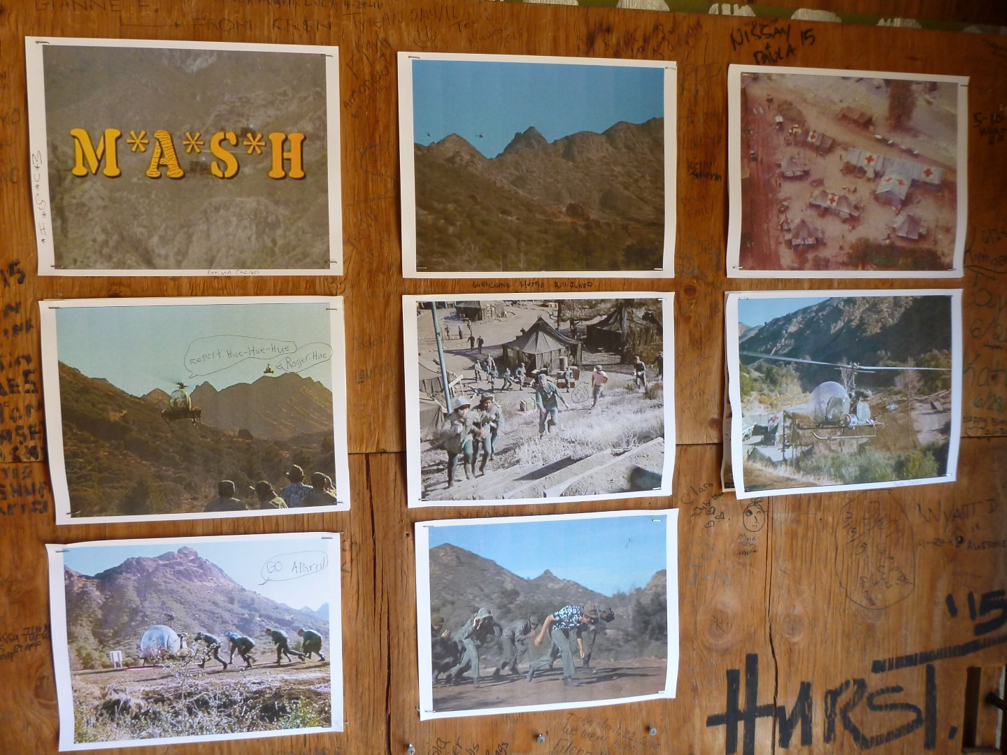 Mash tv show outdoor set - malibu creek state park - california - May 2016