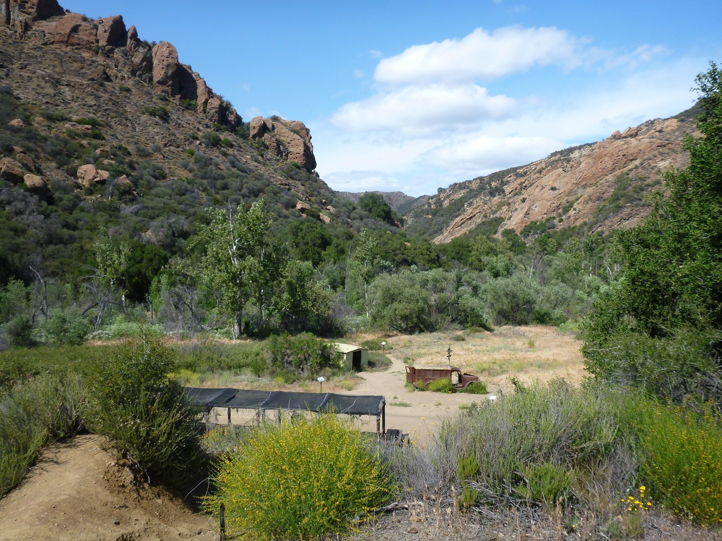 Mash tv show outdoor set - malibu creek state park - california - May 2016