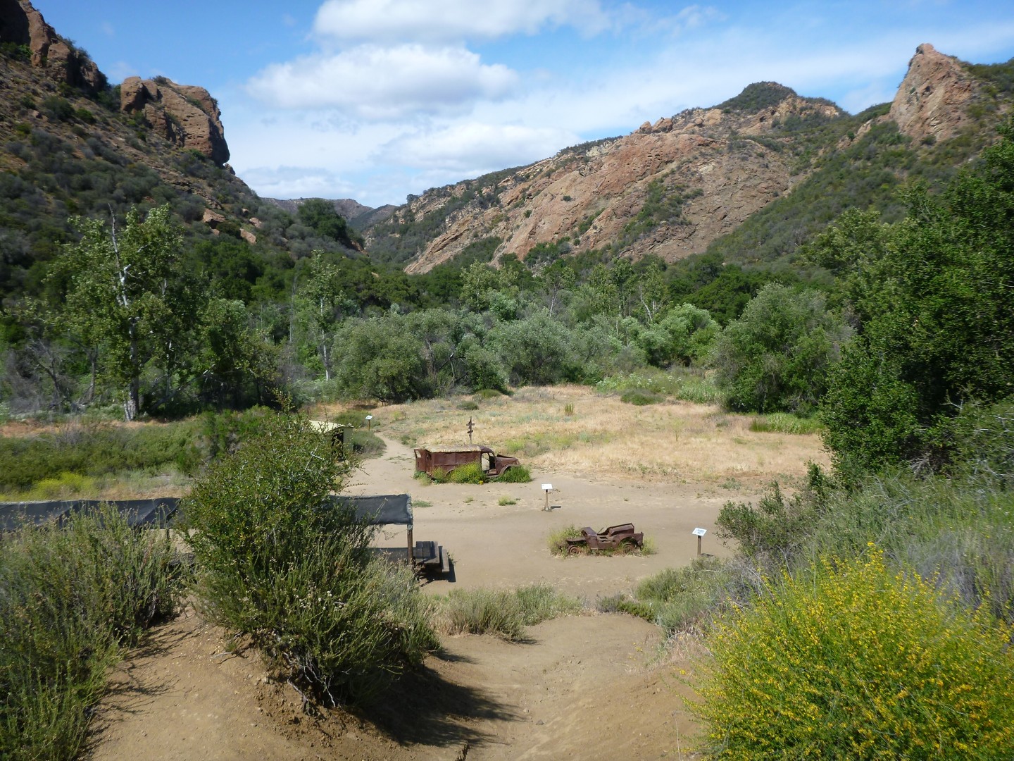 Mash tv show outdoor set - malibu creek state park - california - May 2016