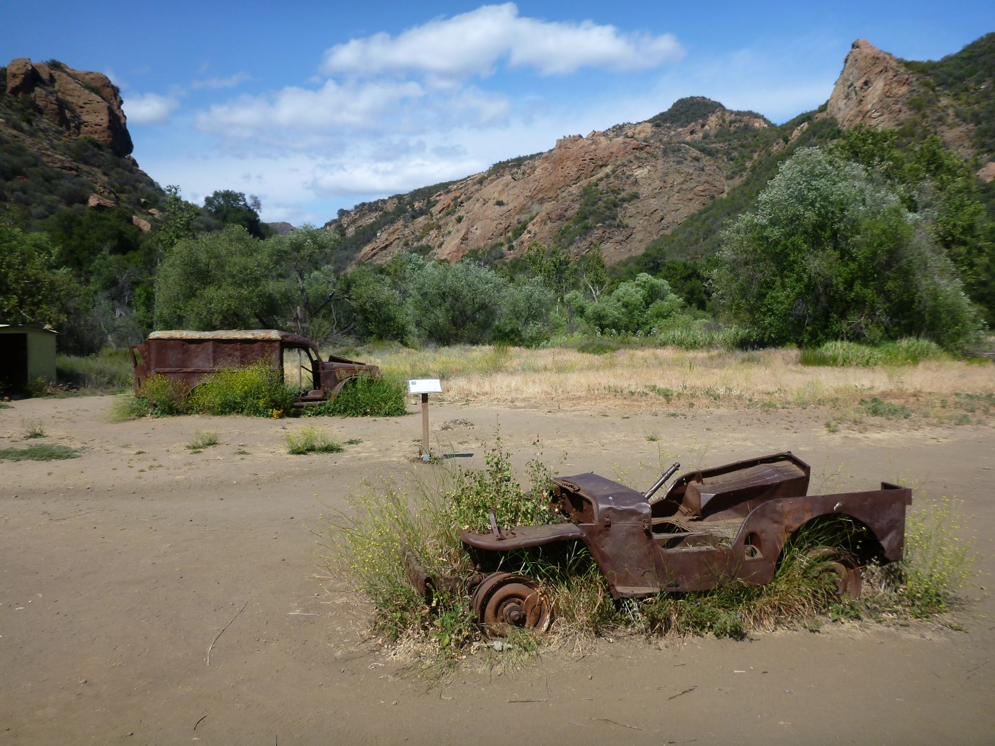 Mash tv show outdoor set - malibu creek state park - california - May 2016