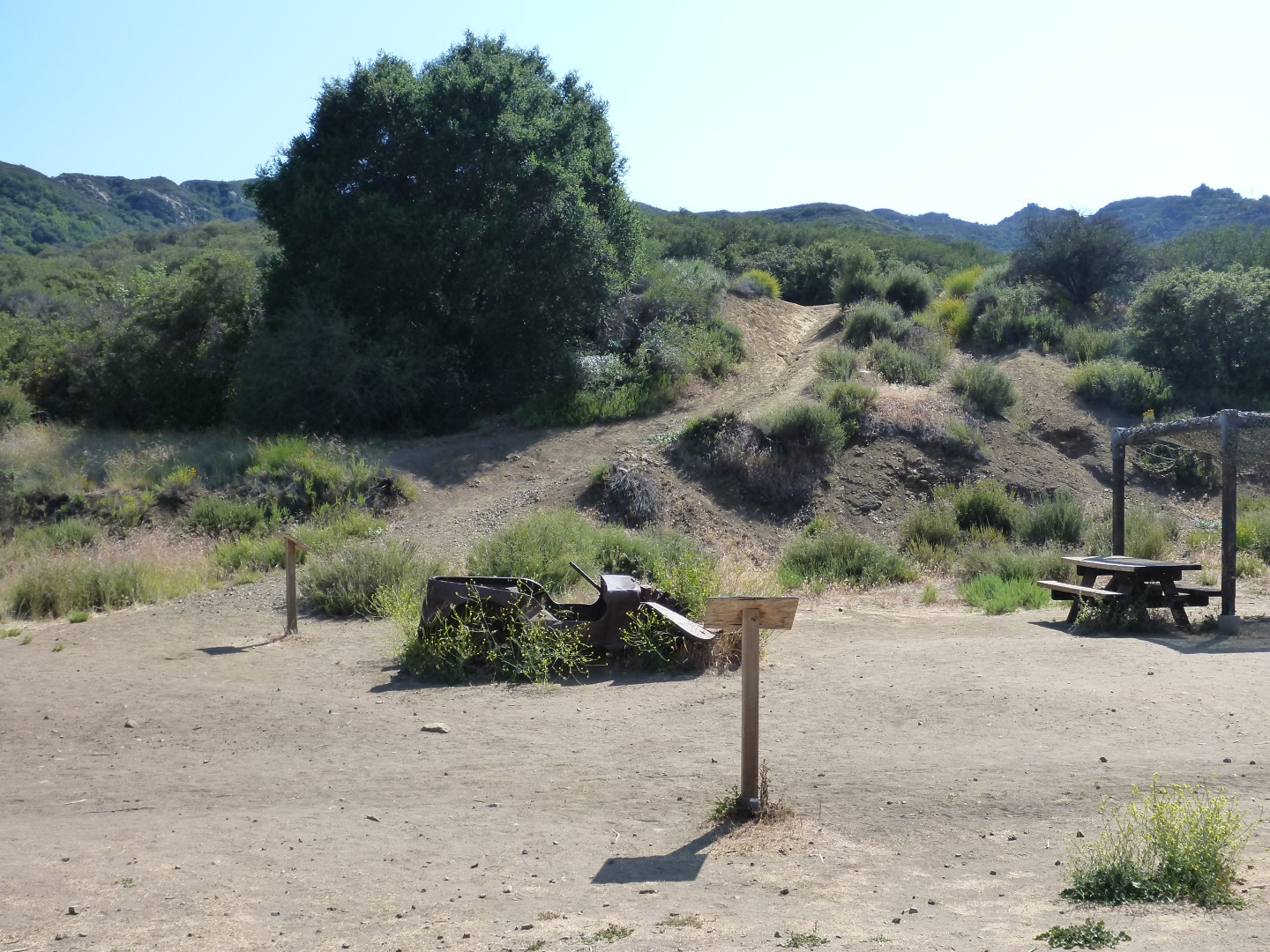 Mash tv show outdoor set - malibu creek state park - california - May 2016