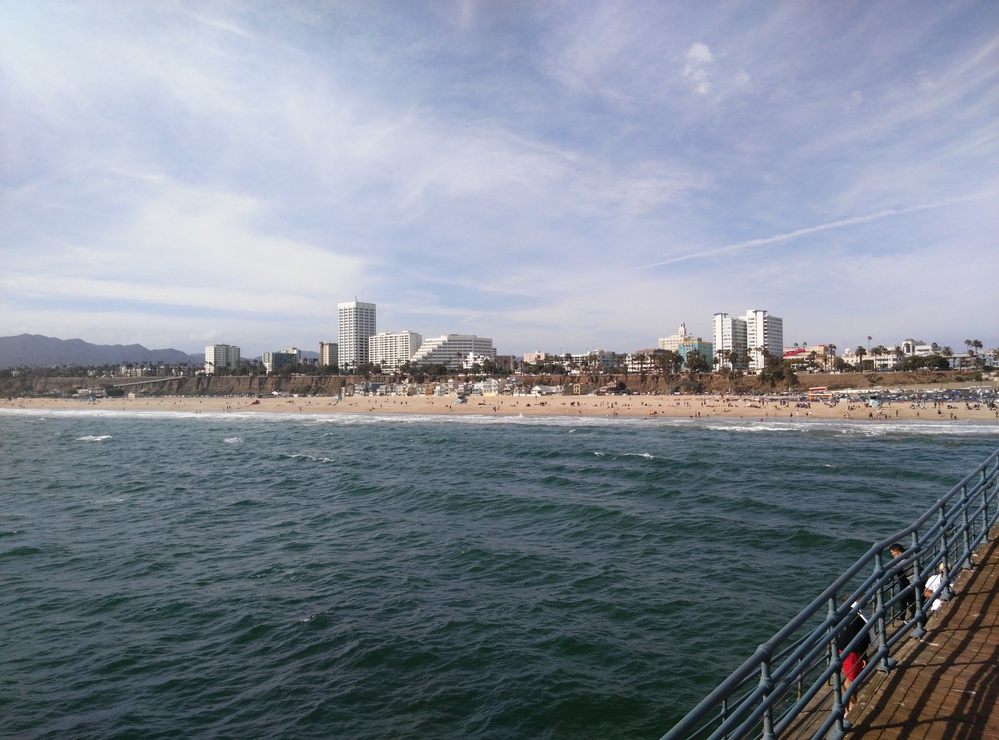 Santa Monica California Beach Pier May 2016