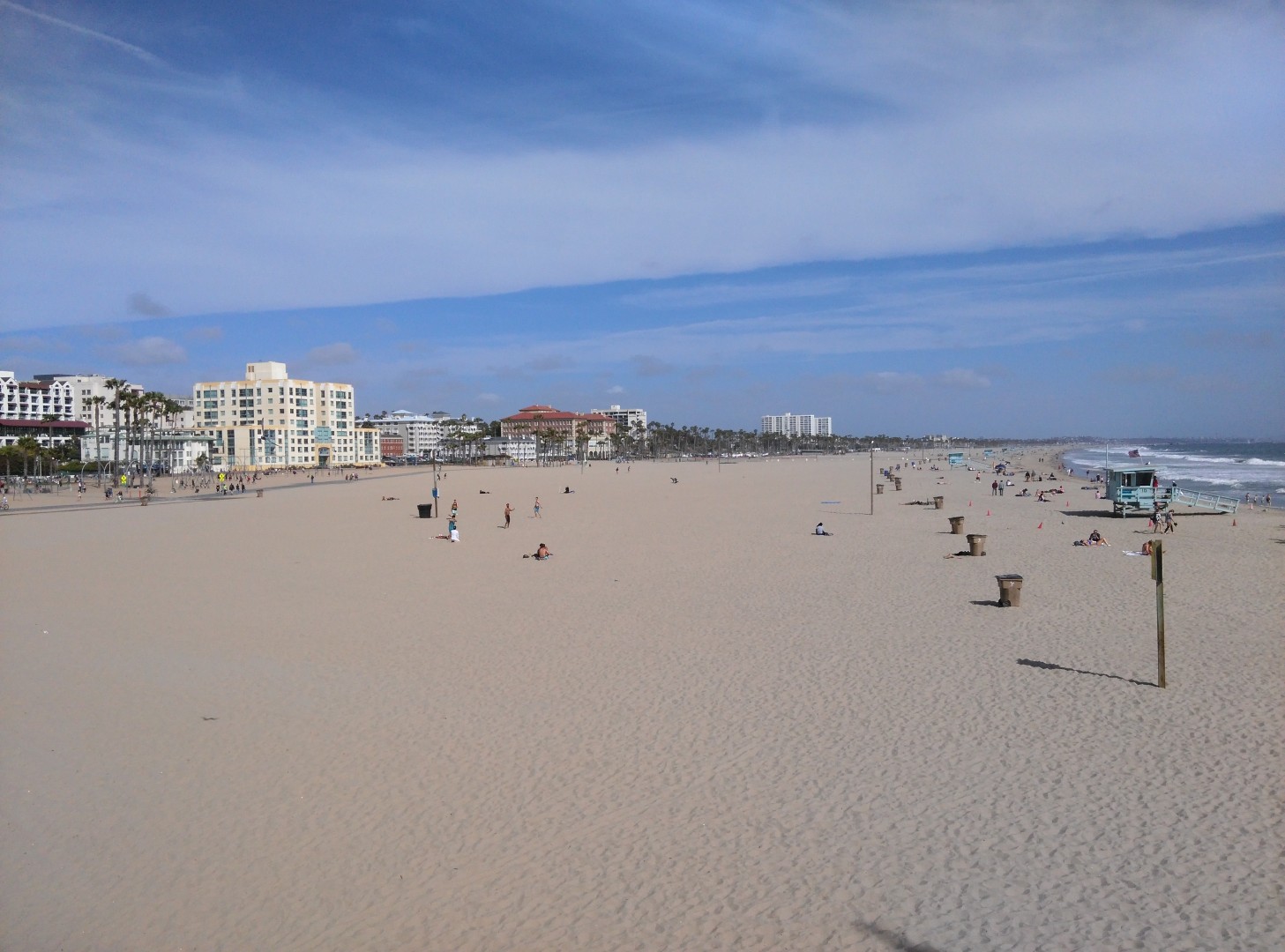 Santa Monica California Beach Pier May 2016